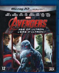Avengers Age of Ultron 3D + Blu-ray - 2 disc