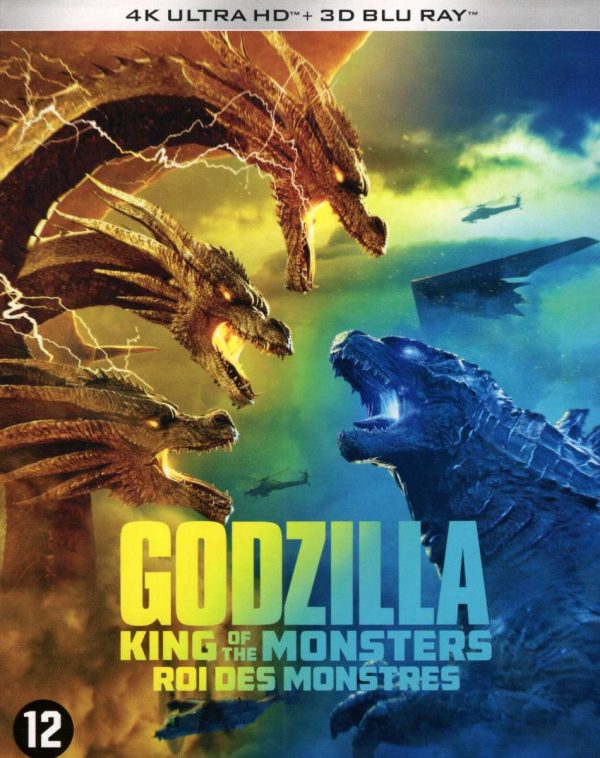 Godzilla King of the Monsters - 4K Ultra HD + 3D (Geen Blu-ray)