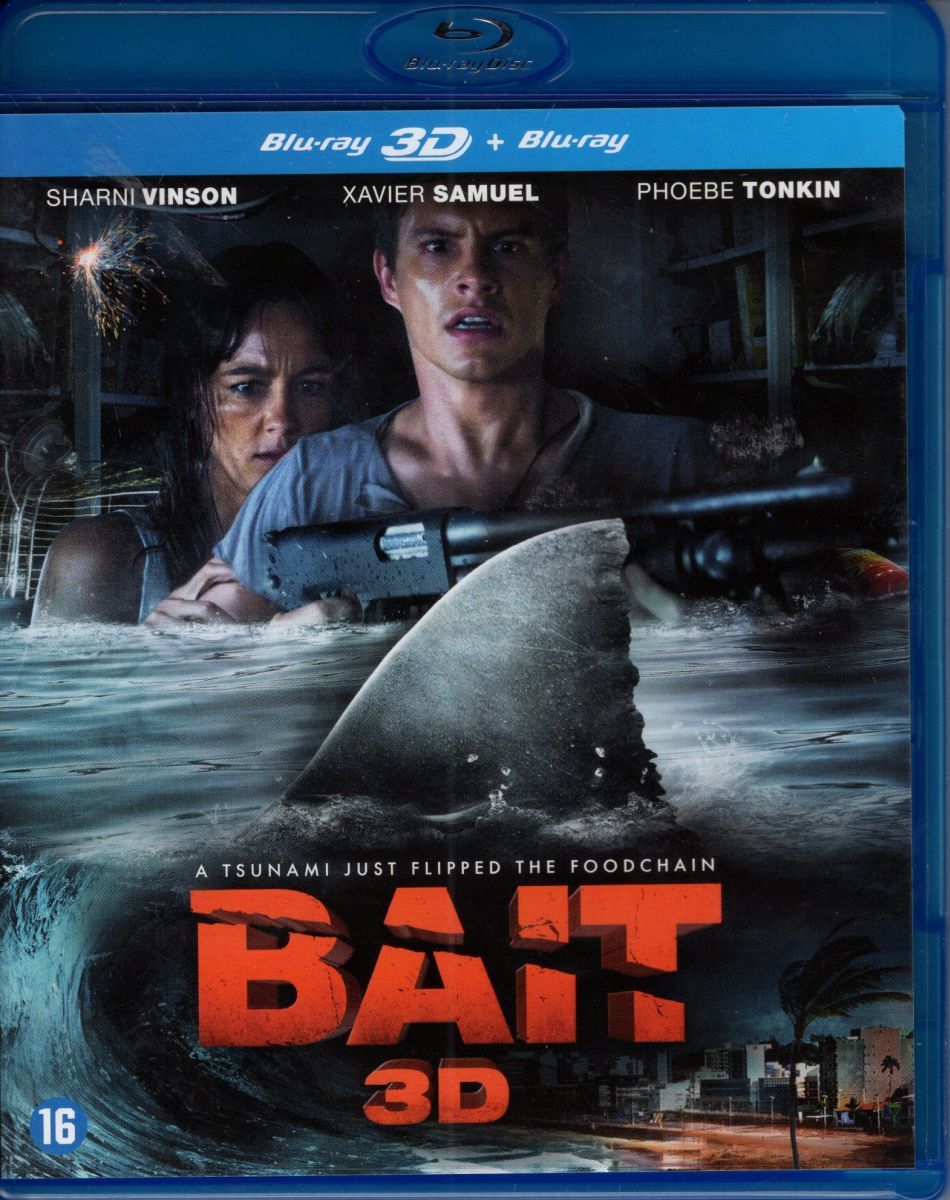 Bait 3D + 2D Bluray + DVD - 2 disc