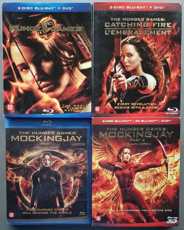The Hunger Games 1 t/m 4 (Blu-ray)