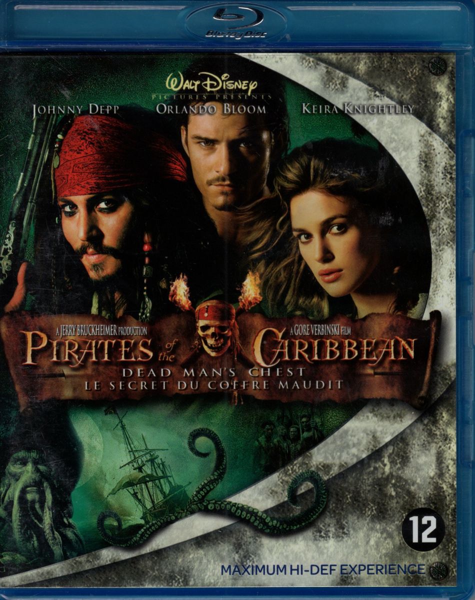 Pirates of the Caribbean 2 Dead Man's Chest - Blu-ray
