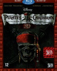 Pirates of the Caribbean 4 On Stranger Tides 3D + Blu-ray - 2 disc