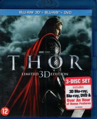 Thor Limited 3D Edition - 3D + Blu-ray + DVD