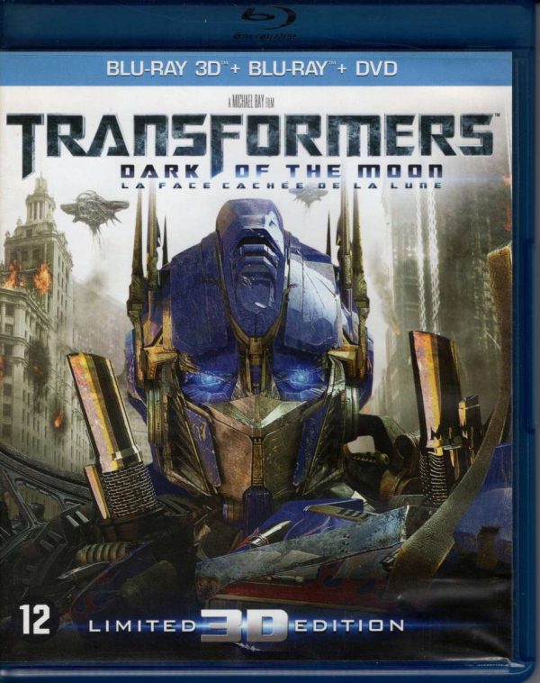 Transformers 3 Dark of the Moon 3D - 4 Disc