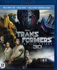 Transformers 5 The Last Knight 3D + Blu-ray + Blu-ray Bonus Disc