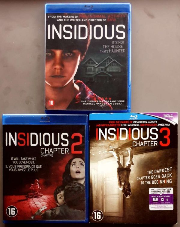 Insidious 1, 2 en 3 (Blu-ray)