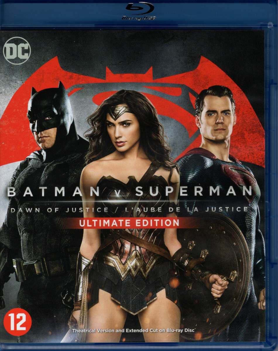 Batman v Superman Dawn of Justice - 2 disc (Blu-ray) - Ultimate Edition