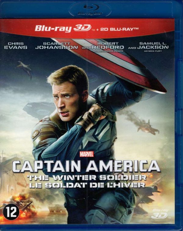 Captain America The Winter Soldier 3D / Blu-ray - 2 disc