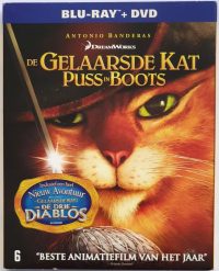 De Gelaarsde Kat / Puss in Boots (Bluray/DVD)