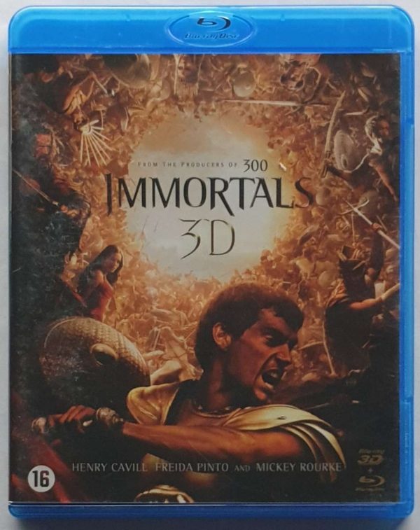 Immortals 3D + Blu-ray