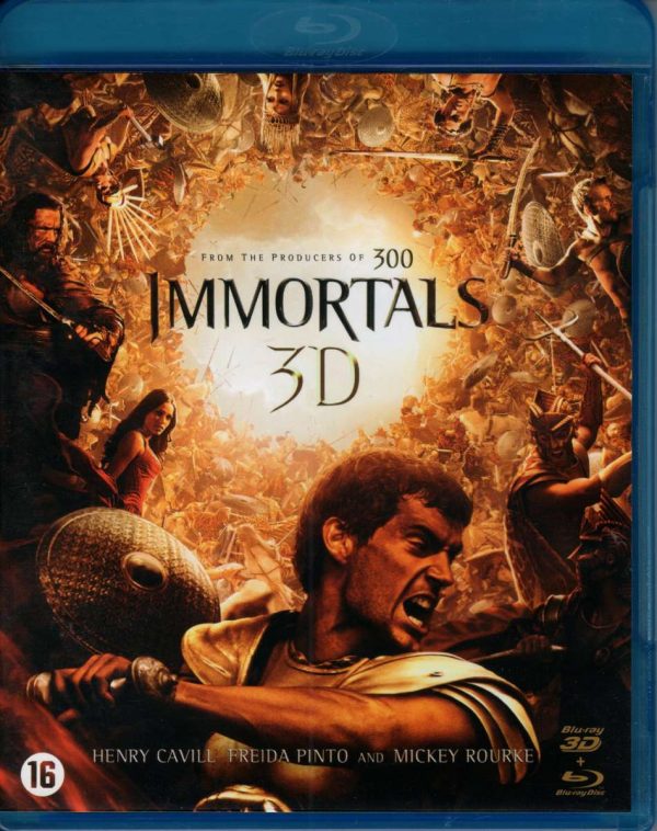 Immortals 3D + Blu-ray