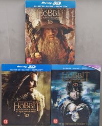 The Hobbit 3d + Blu-ray Trilogy