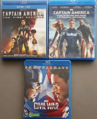 Captain America Trilogy (Blu-ray)