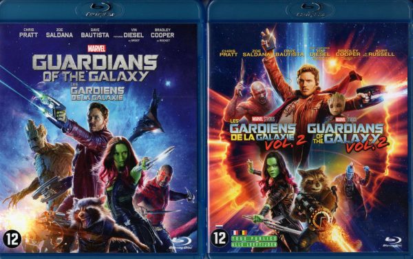 Guardians of the Galaxy + Guardians of the Galaxy Vol. 2 (Blu-ray)