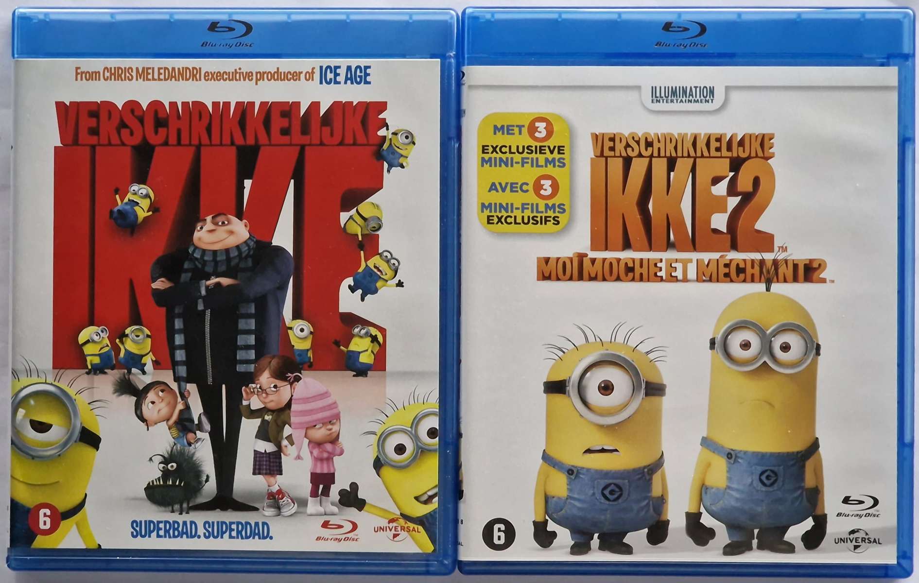 Verschrikkelijke Ikke 1 + Verschrikkelijke Ikke 2 Blu-ray - BlurayShop.nl