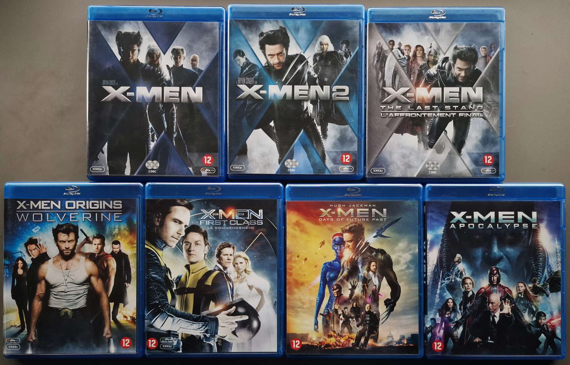 X-Men 7 Films (Blu-ray)