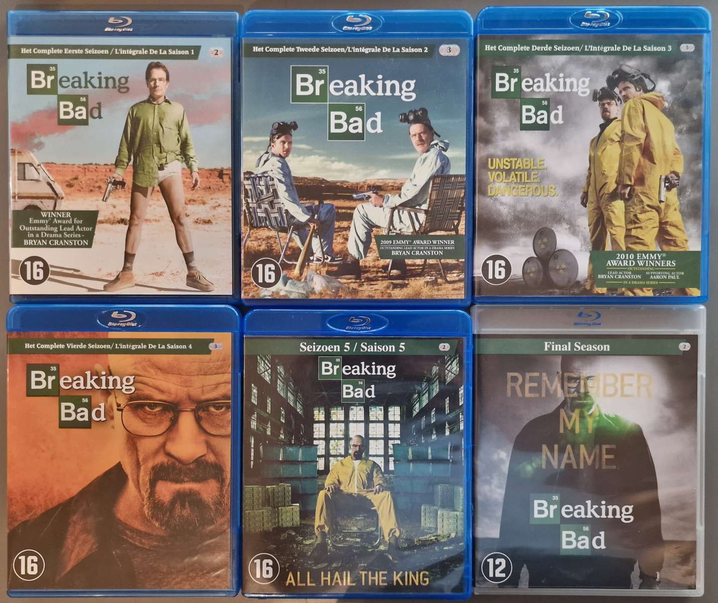 Breaking Bad - de complete serie op Blu-ray