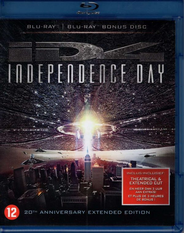 Independence Day - 20th Anniversary Extended Edition - 2 disc Blu-ray / Bonus Blu-ray