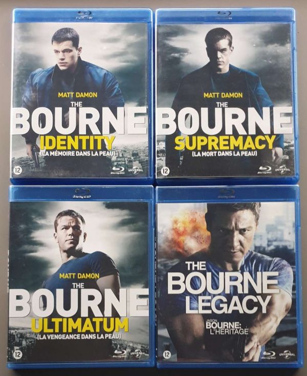 Bourne 1 t/m 4 Set (Blu-ray)