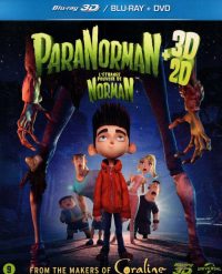 Paranorman 3D + Blu-ray + DVD