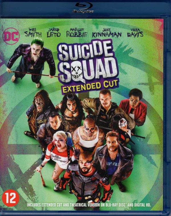 Suicide Squad - Extended Cut - 2 disc (blu-ray)