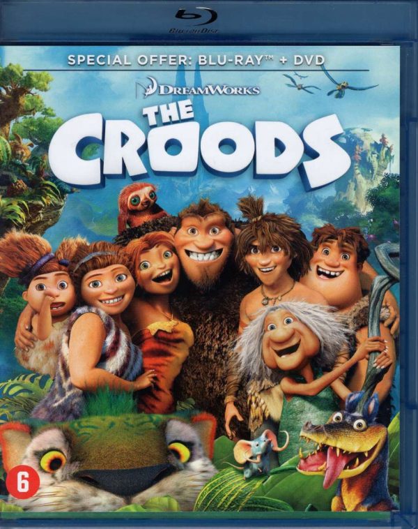 The Croods - 2 disc Blu-ray/DVD