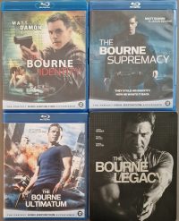4 Jason Bourne Films - Blu-ray