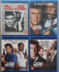 Lethal Weapon 1, 2, 3 en 4 (Blu-ray)