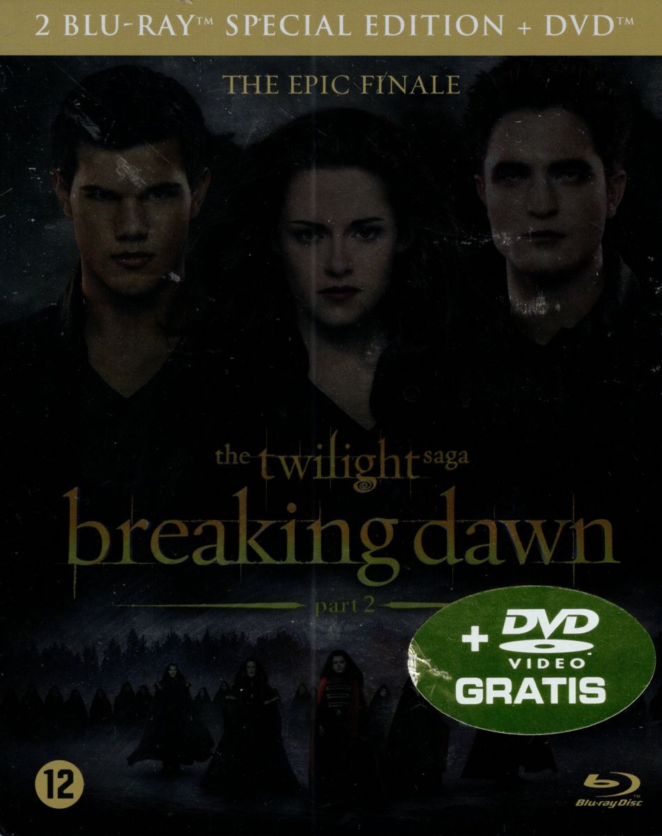 The Twilight Saga: Breaking Dawn - Part 2 - stickertje voorkant - Blu-ray