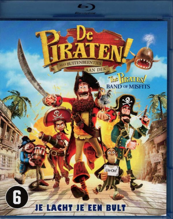 De Piraten! Alle Buitenbeentjes aan Dek (Blu-ray)