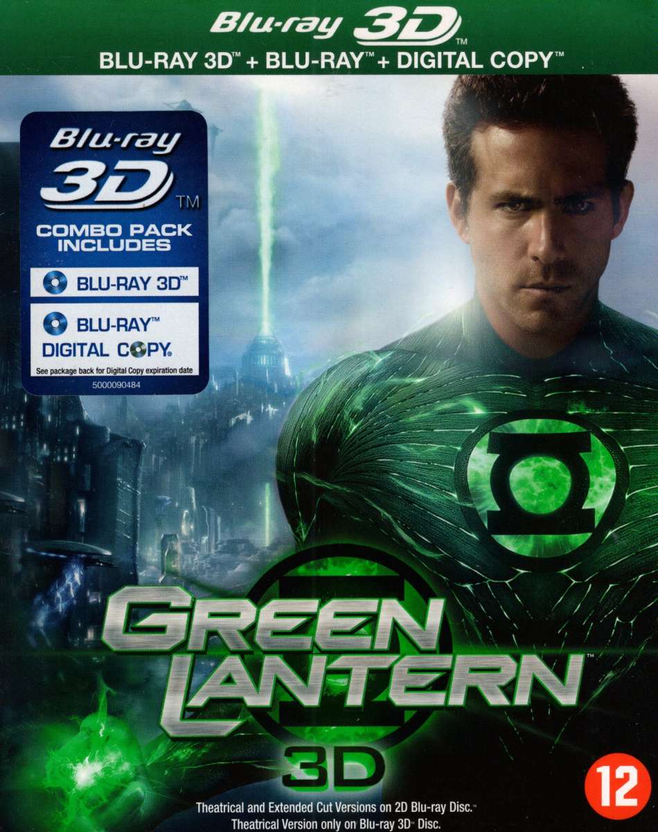 Green Lantern 3D + Blu-ray