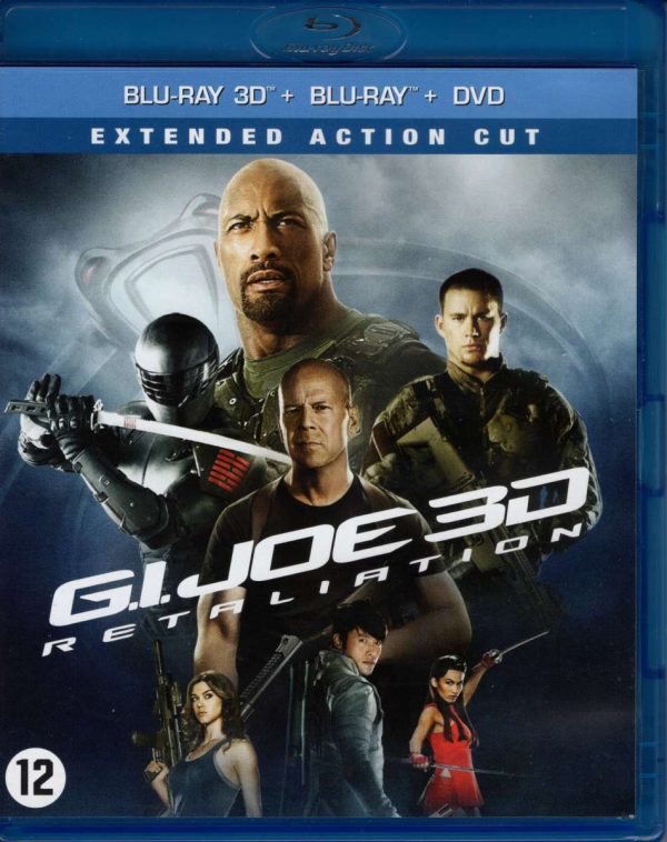 G.I. Joe Retaliation 3D + Blu-ray + DVD