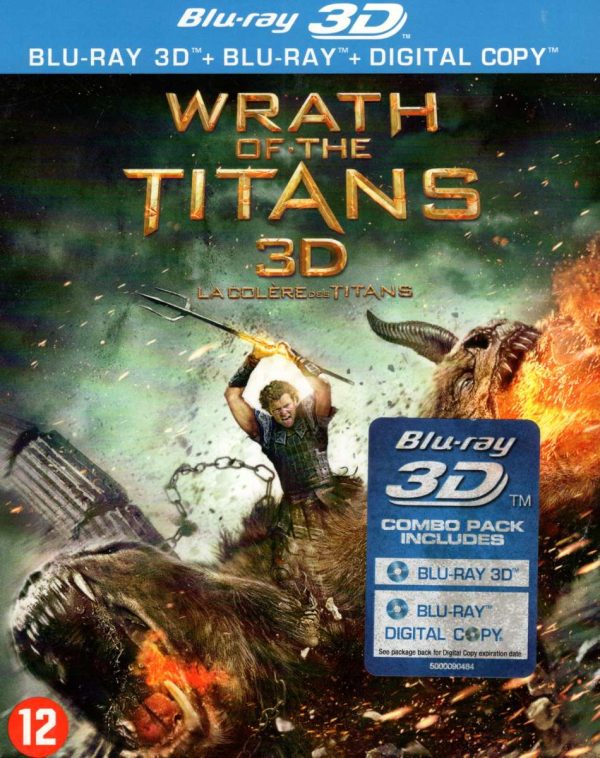 Wrath of the Titans 3D + Blu-ray - 2 disc