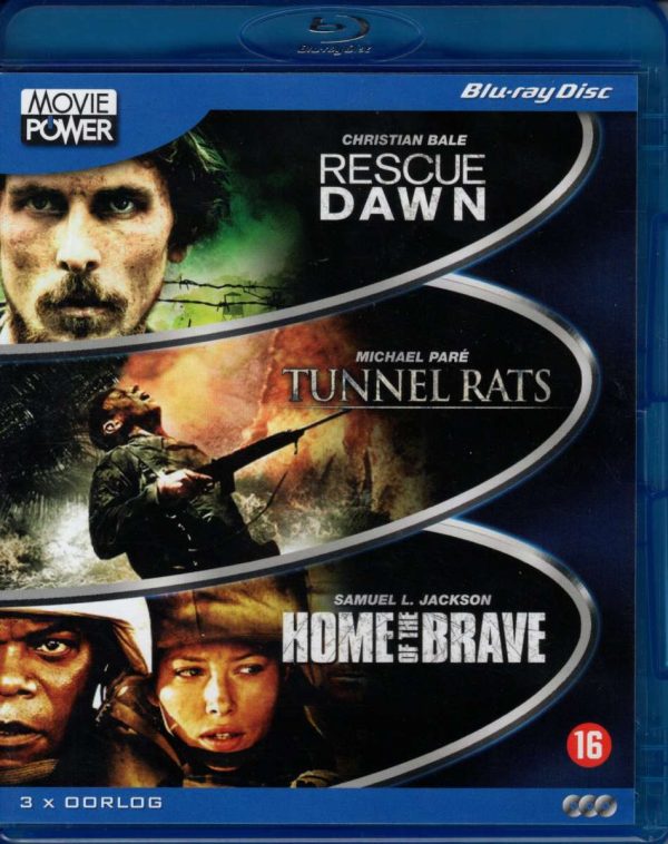 Movie Power 3x Oorlog - 3 disc Blu-ray