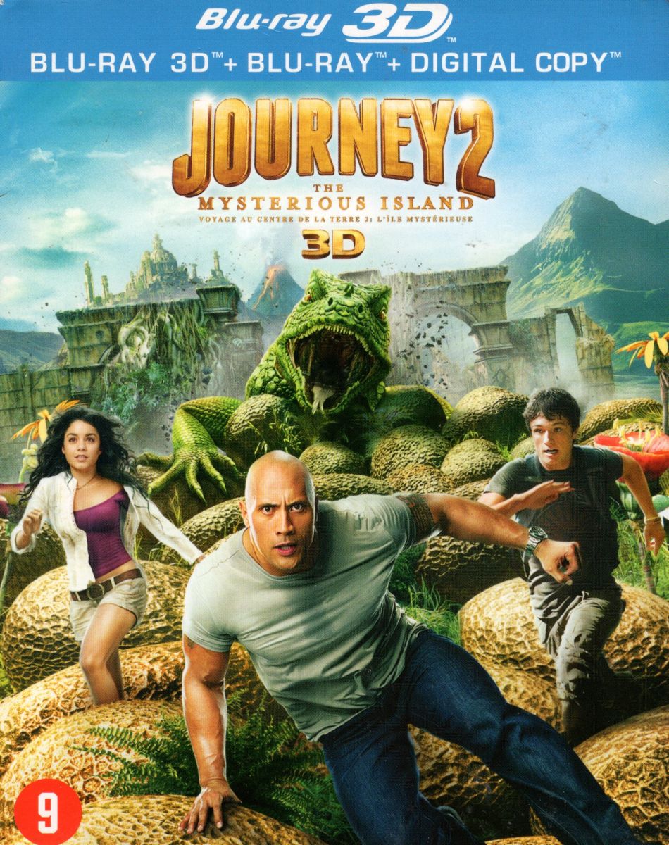 Journey 2: The Mysterious Island 3D + Blu-ray