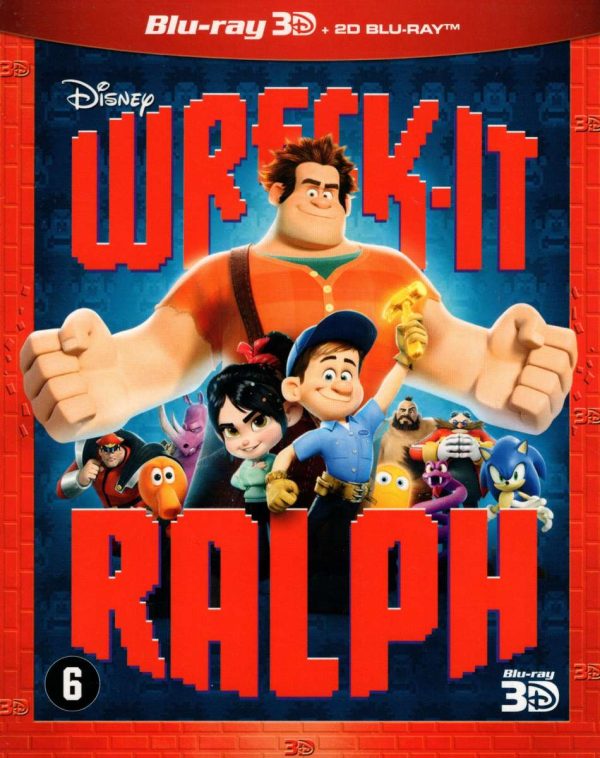 Wreck-It Ralph 3D + Blu-ray