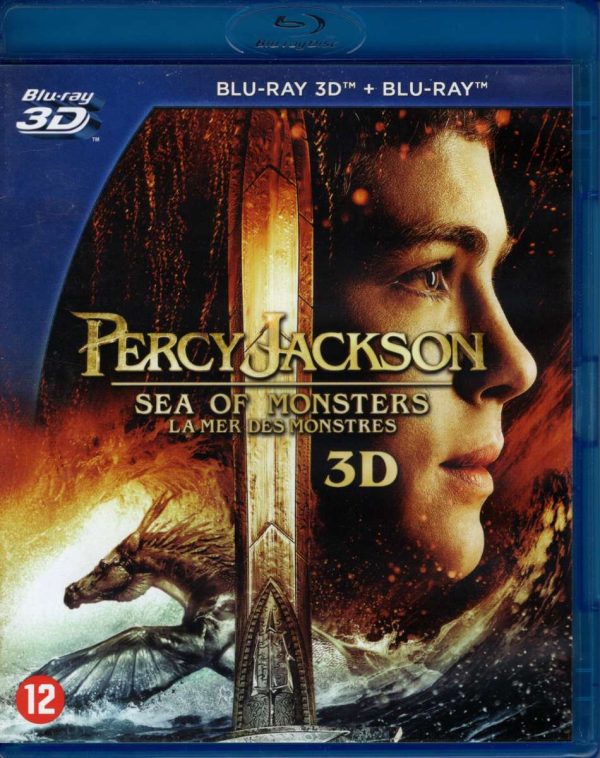 Percy Jackson Sea of Monsters 3D + Blu-ray