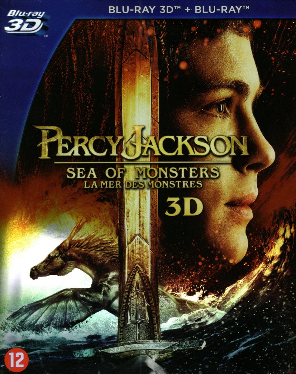 Percy Jackson Sea of Monsters 3D + Blu-ray