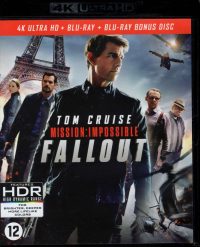 Mission Impossible Fallout 4K Ultra HD + Blu-ray + Blu-ray Bonus - 3 disc