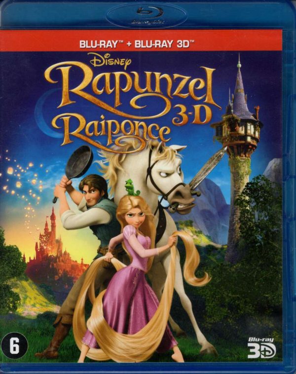 Rapunzel 3D + Blu-ray - 2 disc