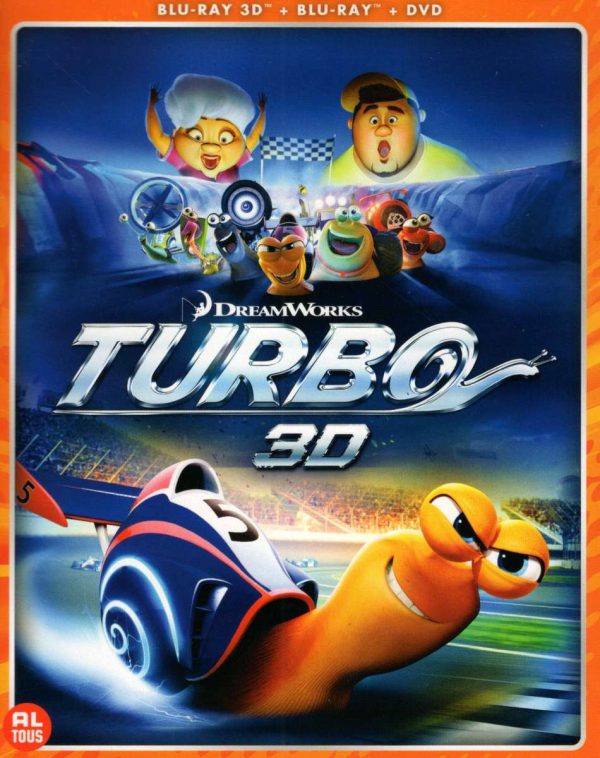 Turbo 3D - 3 disc (3D Blu-ray/Blu-ray/DVD)