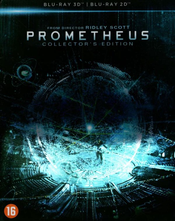 Prometheus 2 disc Collector's Edition 3D + Blu-ray