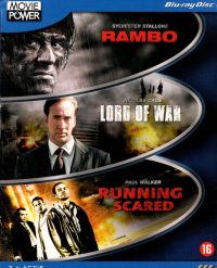 Movie Power 3x Actie - Rambo, Lord of War, Running Scared (Blu-ray)