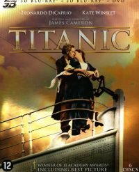 Titanic 3D + Blu-ray + DVD - 6 disc