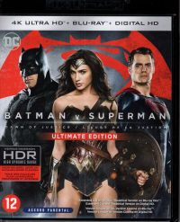 Batman v Superman Dawn of Justice - Ultimate Edition - 4K Ultra HD + Blu-ray