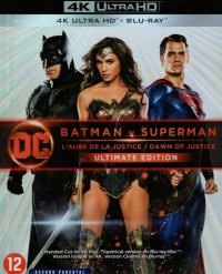 Batman v Superman Dawn of Justice - Ultimate Edition - 4K Ultra HD + Blu-ray