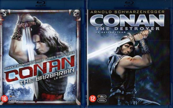 Conan the Barbarian (Blu-ray) + Conan the Destroyer (Blu-ray)