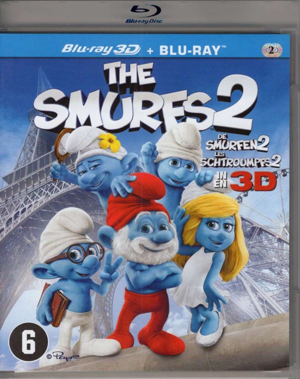 De Smurfen 2 in 3D + Blu-ray
