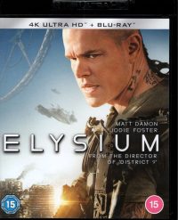 Elysium - 4K Ultra HD + Blu-ray (Import met NL ondertiteling)