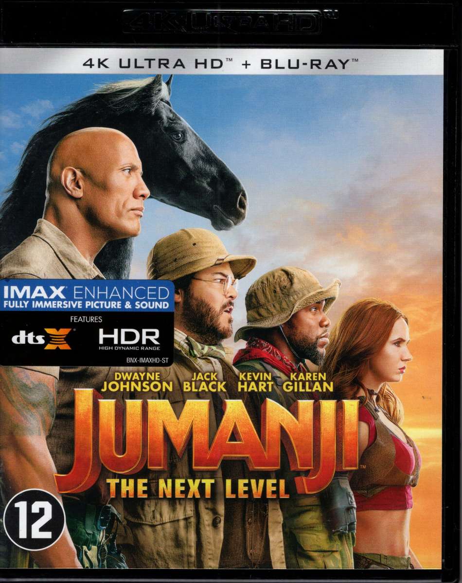 Jumanji the Next Level - 4K Ultra HD + Blu-ray